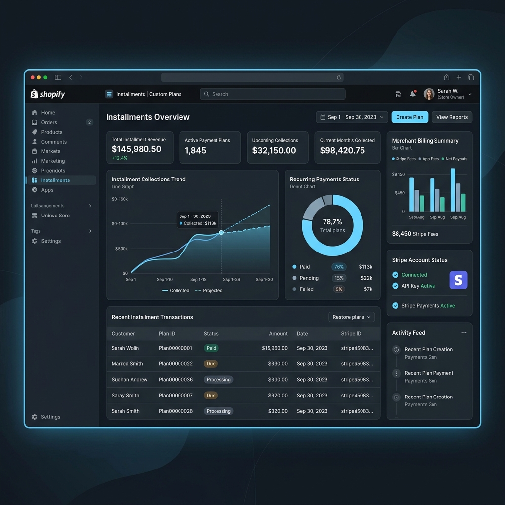 Fintech Solutions Inc. showcase screenshot 1